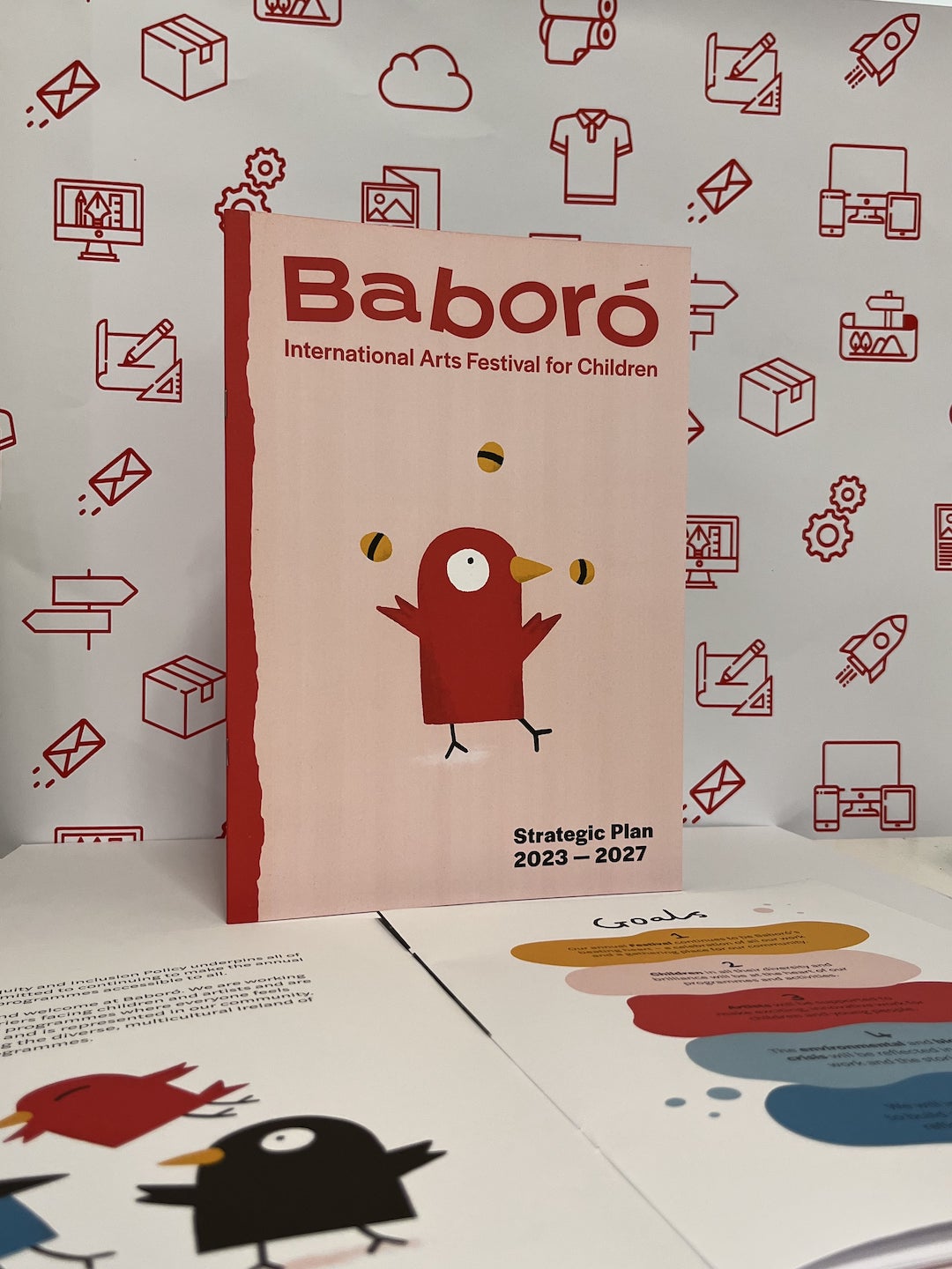 Baboro booklet saddle stiched
