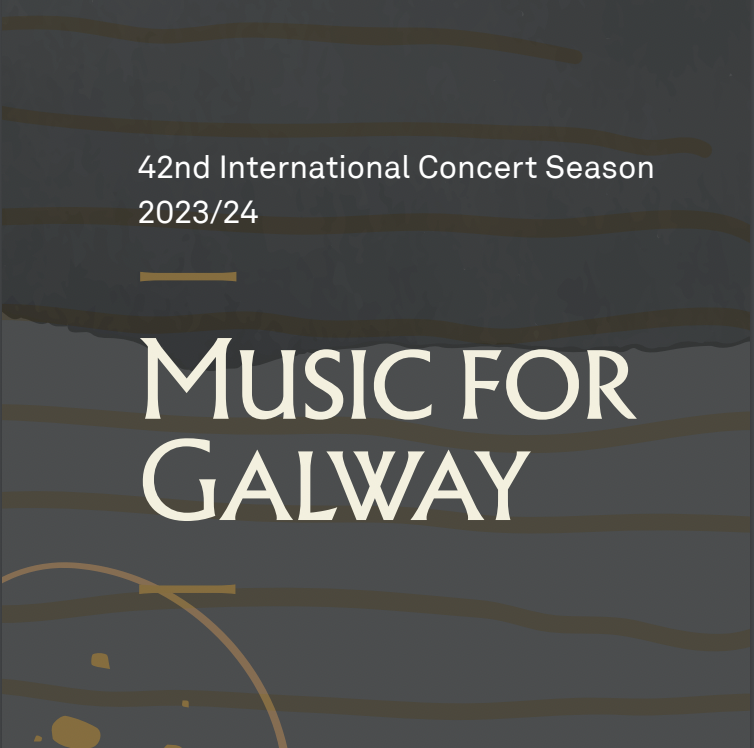 Music for Galway festival brochure